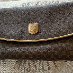 Celine Brown Clutch Bag